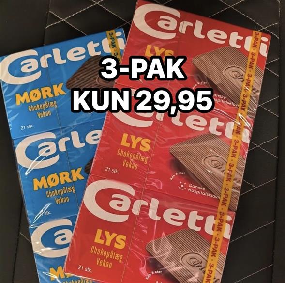 1 pakke Pålægschokolade