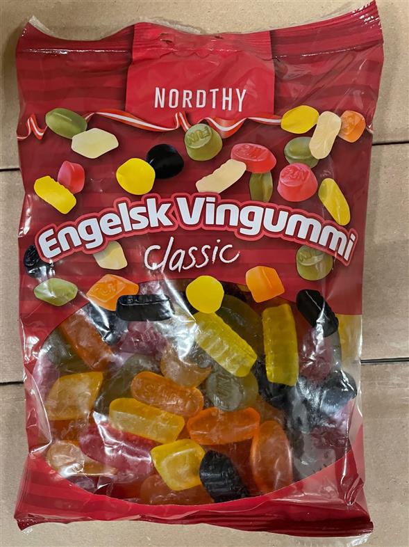 1 pose Engelsk vingummi