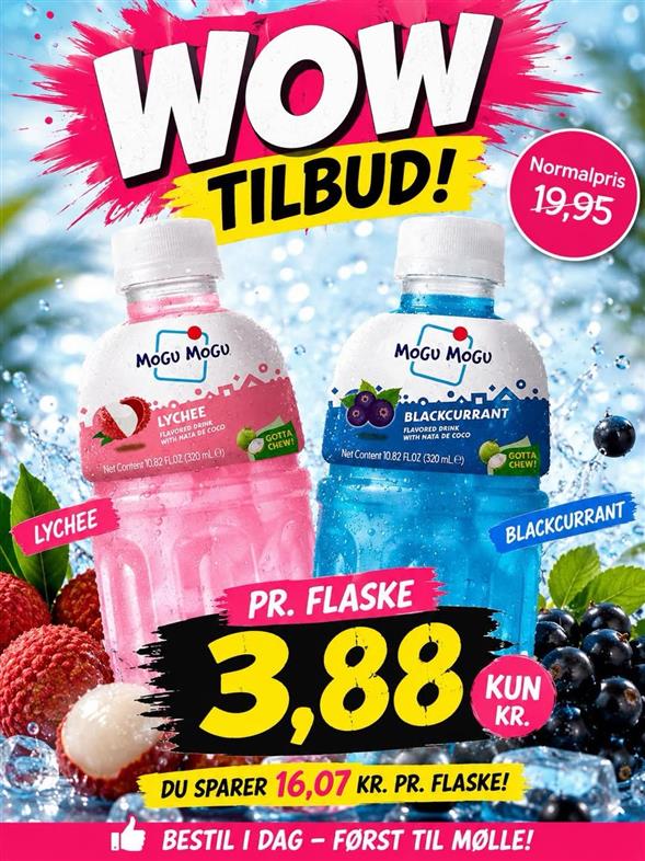 1 flaske Mogu Mogu drik