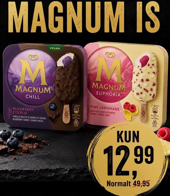 1 pakke Magnum is