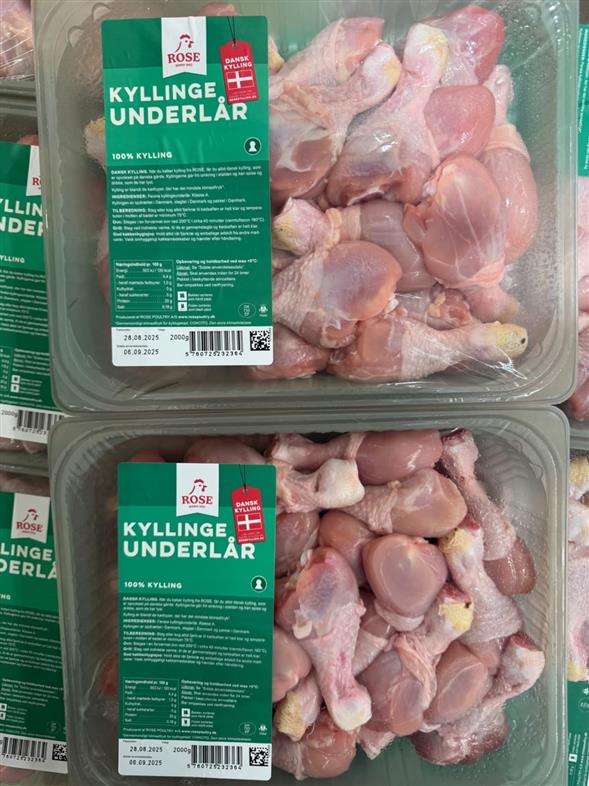 1 bakke kyllingunderlår