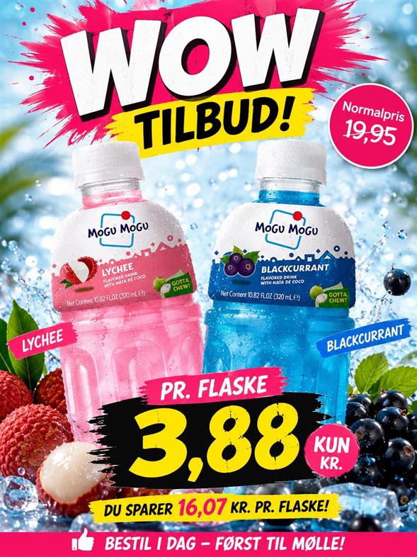1 flaske Mogu Mogu drik