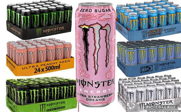 1 kasse Monster Energy