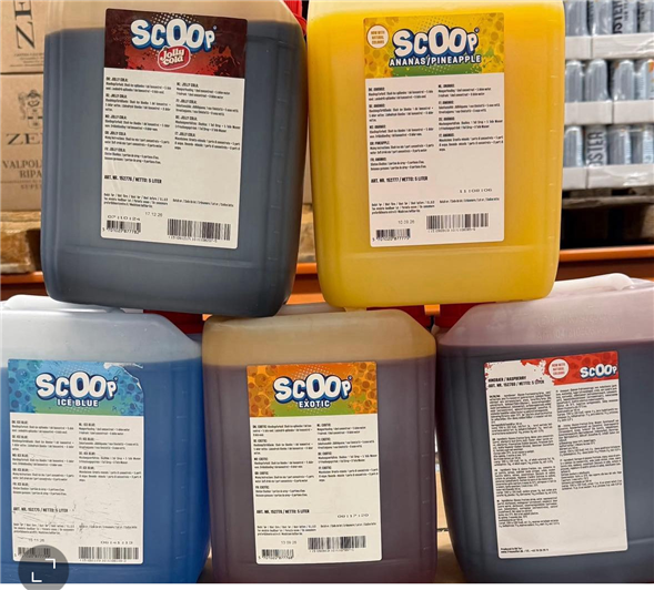 5 liter Scoop saft