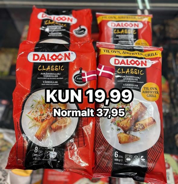 1 pakke Daloon forårsruller
