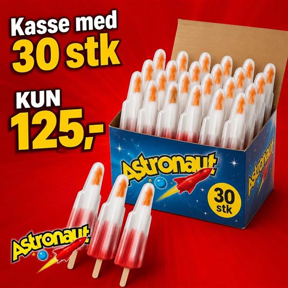 1 kasse Astronaut is