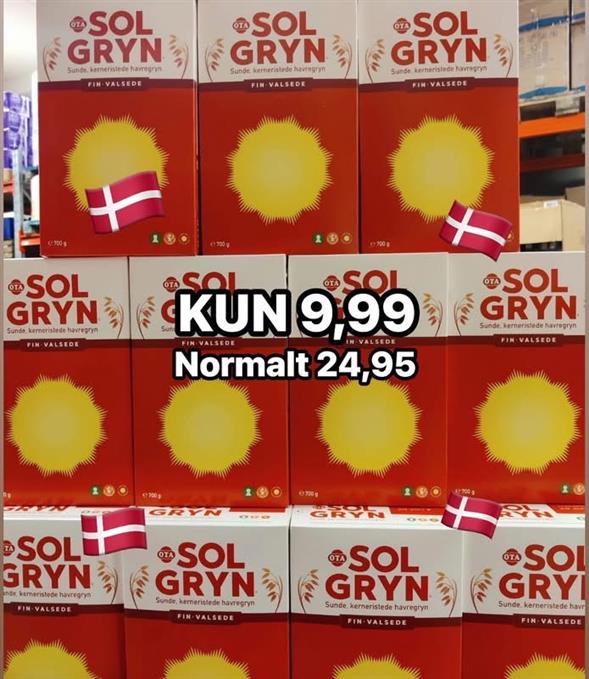 1 pakke Ota Solgryn