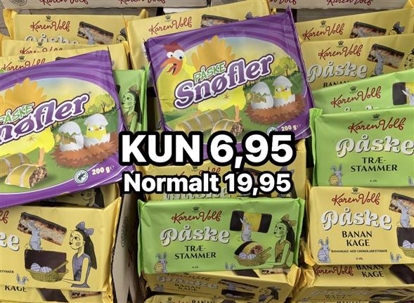 1 pakke Karen volf påskekager