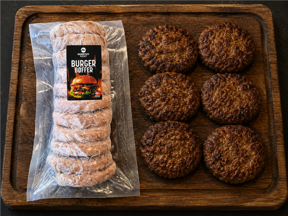 1 pakke Burgerbøffer