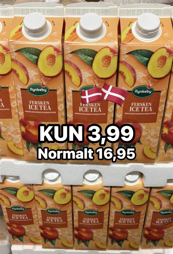1 liter Rynkeby Ice Tea