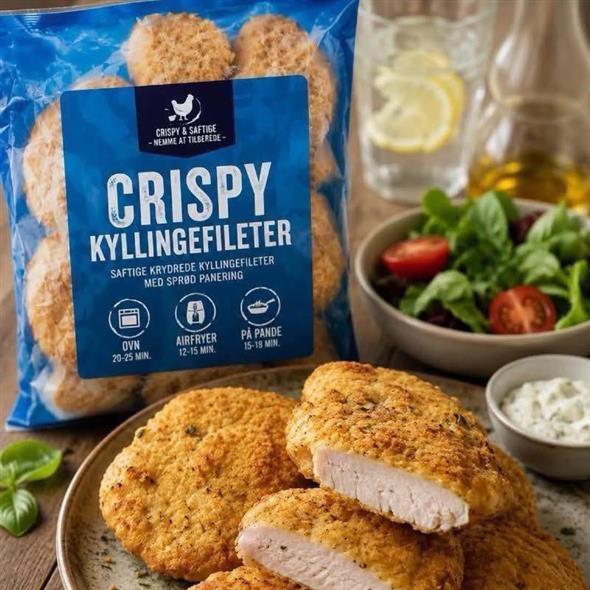 Crispy Kyllingbrystfilet