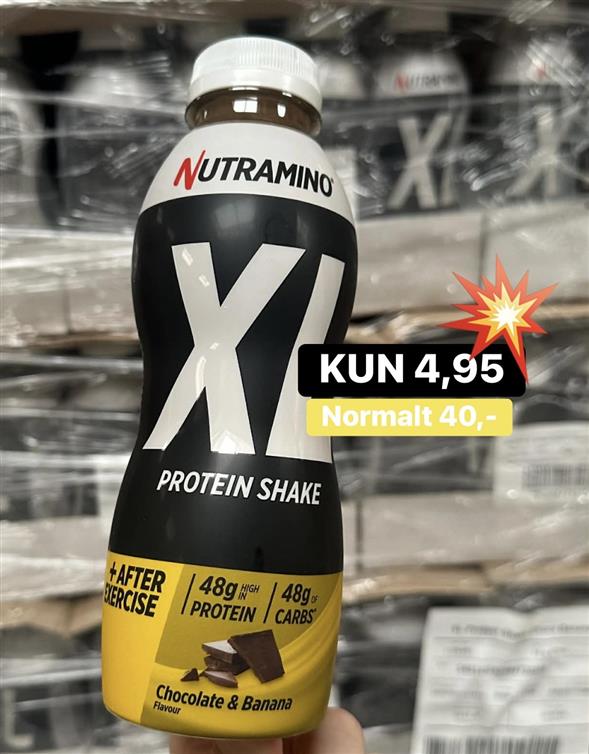 1 flaske Nutramino Protein shake