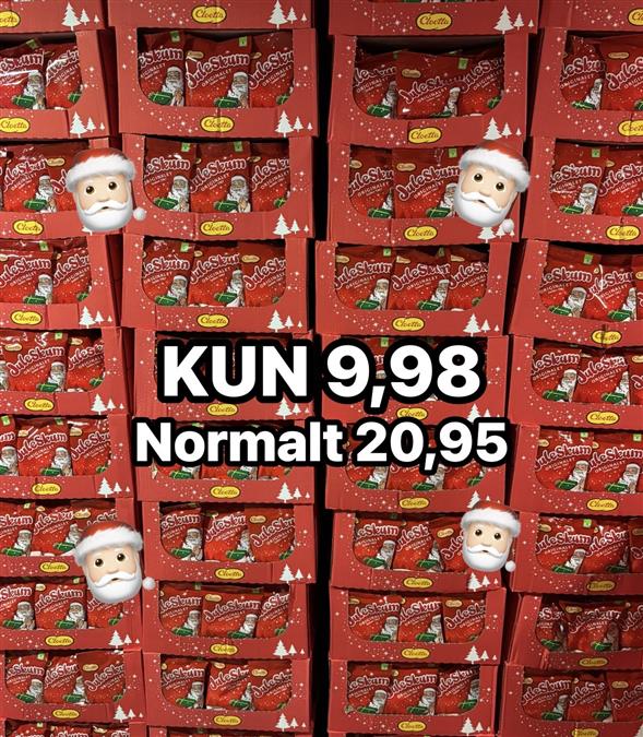 1 pose Juleskum
