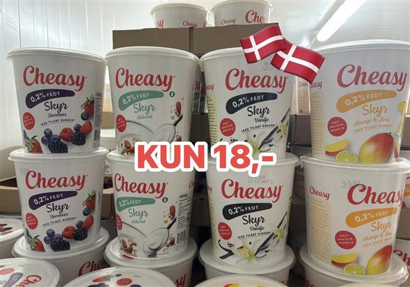 1 kilo Cheasy skyr