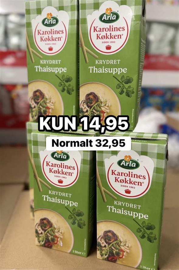 Karolines Krydret Thai suppe