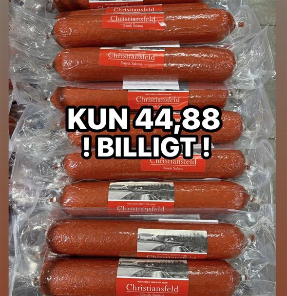 1 x 500 gram Sønderjysk spegepølse