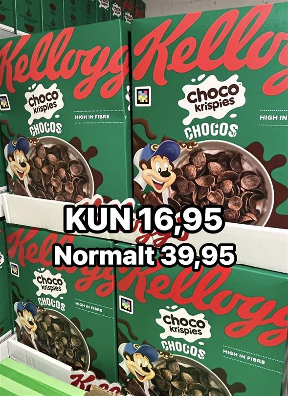 1 pakke Kellogs Choco