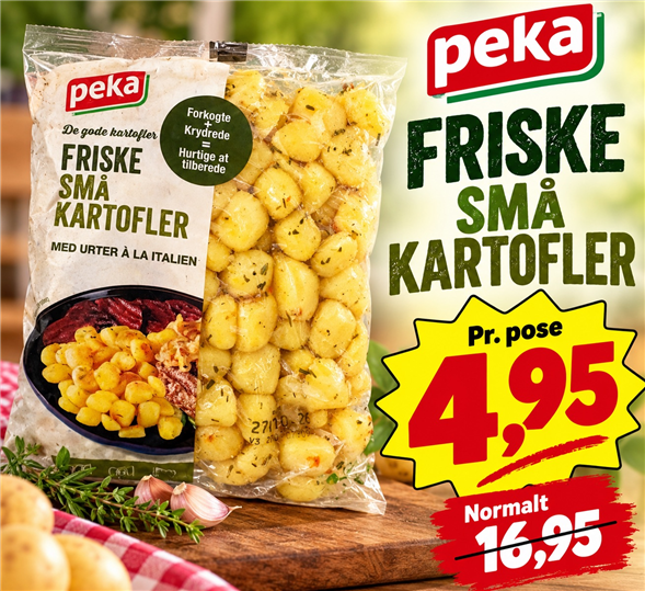 1 pose Friske Små kartofler