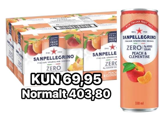 1 kasse San Pellegrino