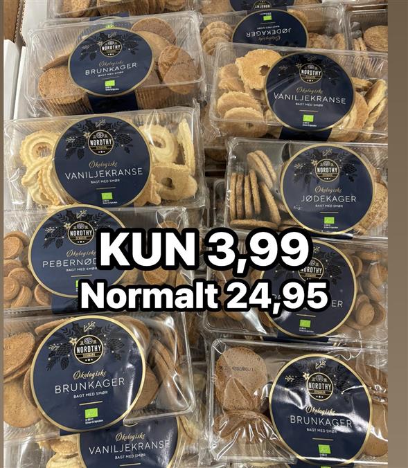 1 pakke julesmåkager