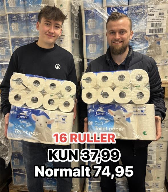 1 pakke Lambi toiletpapir