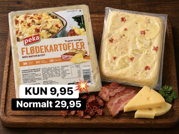 1 pose Peka flødekartofler