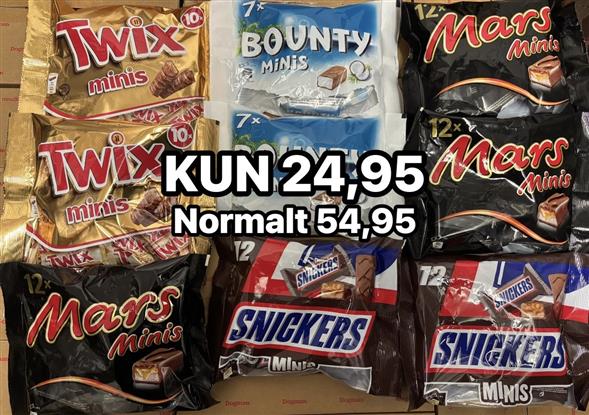 1 pose Chokolade mini