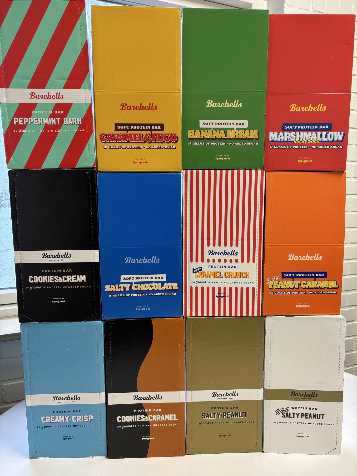 1 kasse Barebells proteinbars