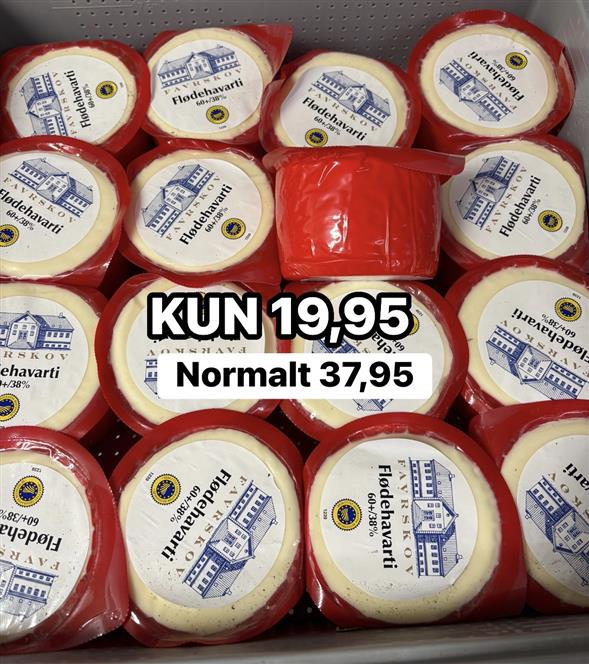 Rund Havarti ost