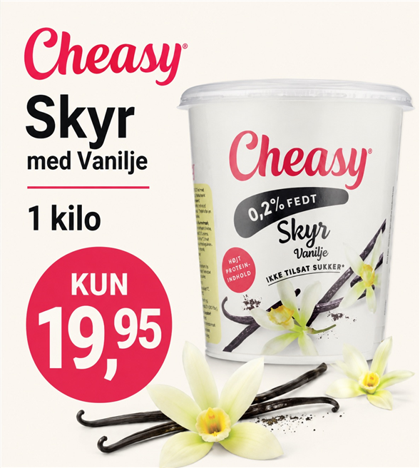 Cheasy Vanilje skyr