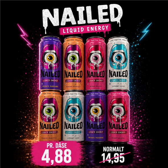 1 dåse Nailed Energi drik