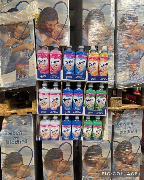 1 flaske Dunlet skyllemiddel