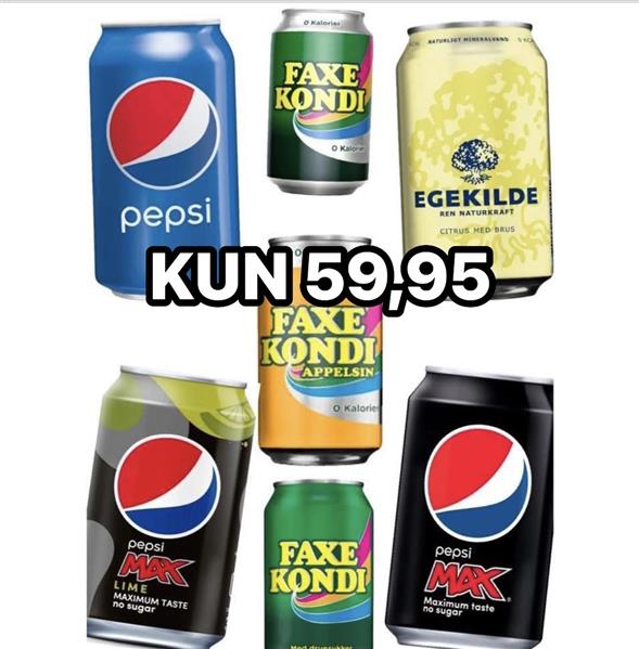 1 kasse sodavand