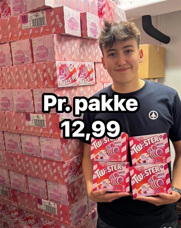 1 pakke Twister is