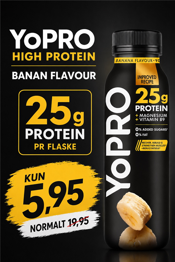 1 flaske Protein drik