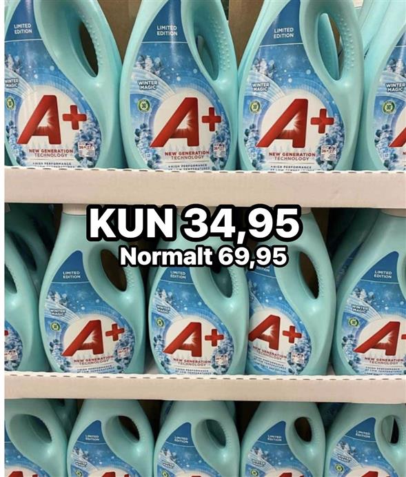 1 flaske Ariel vaskemiddel