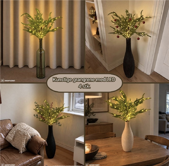 Kunstige Grangrene med LED