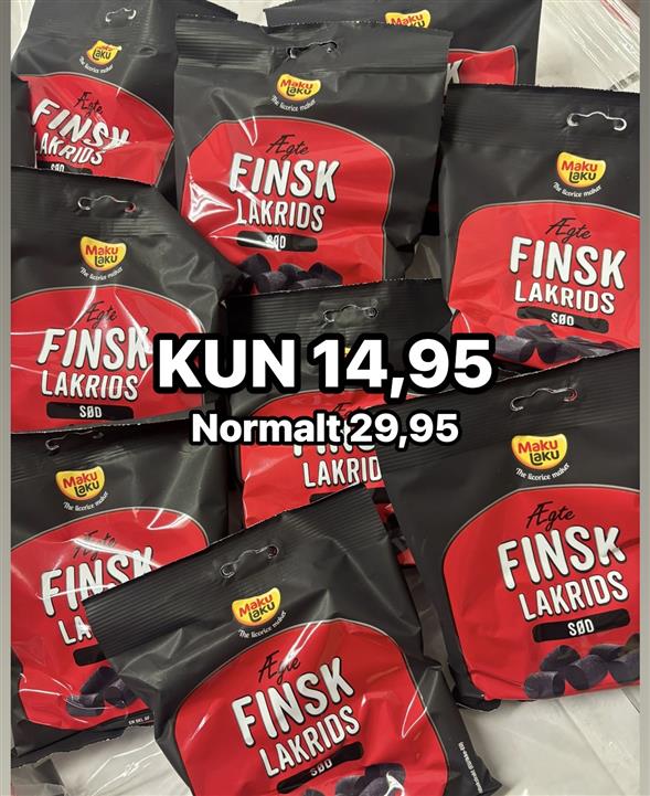 1 pose Carletti Finsk Lakrids