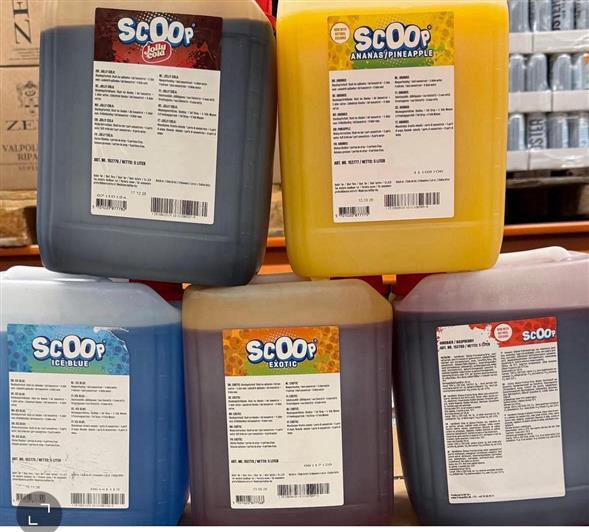 5 liter Scoop saft