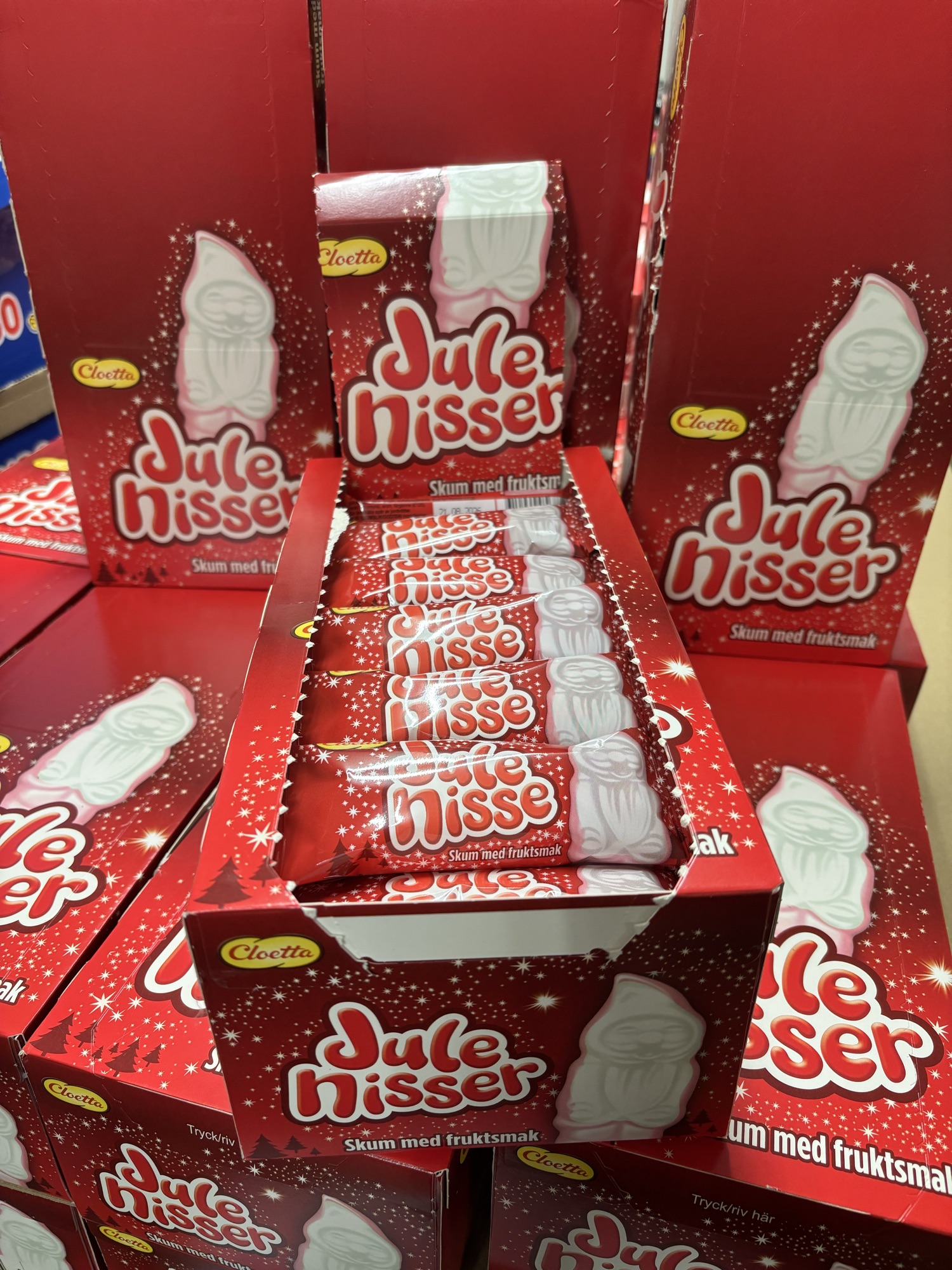 1 kasse Juleskum nisser