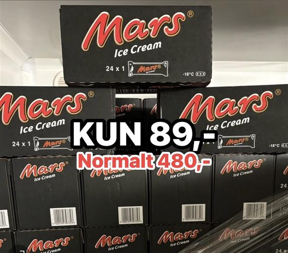 1 kasse Mars is