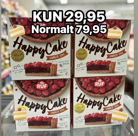 Hindbær/chokolade tærte
