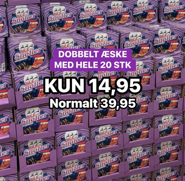 1 pakke Karen Volf julesnøfler
