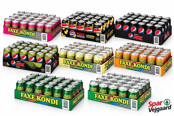 1 kasse sodavand