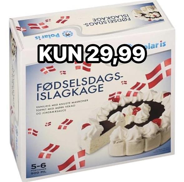 Fødselsdags islagkage