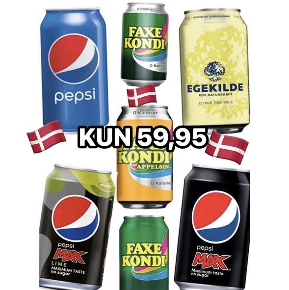 1 kasse sodavand