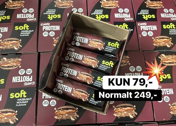 1 kasse Corny proteinbars