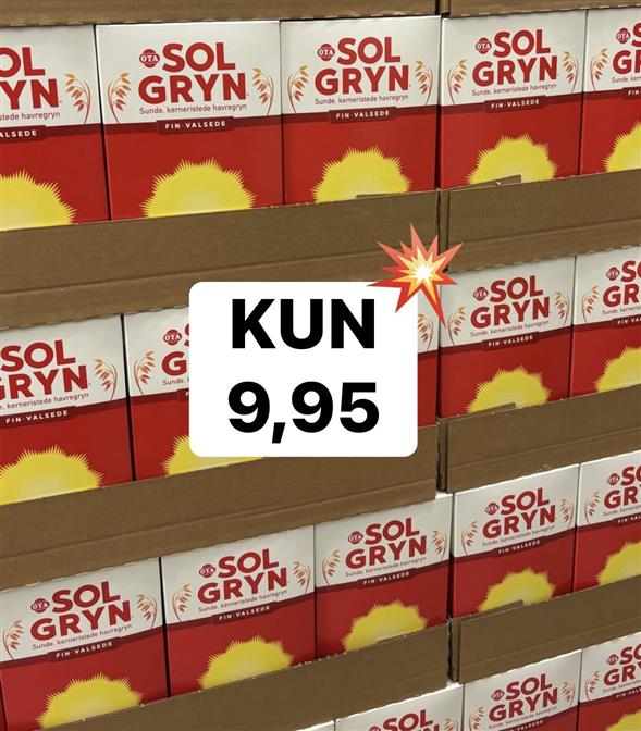 1 pakke Ota Solgryn
