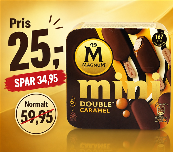1 pakke Magnum 6-pak is
