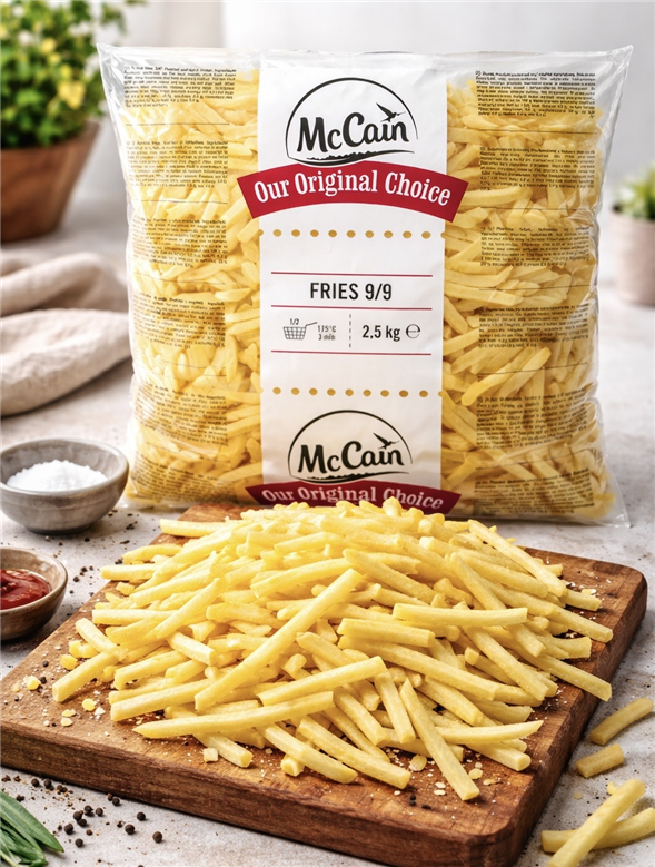 1 pose Mccain pommes
